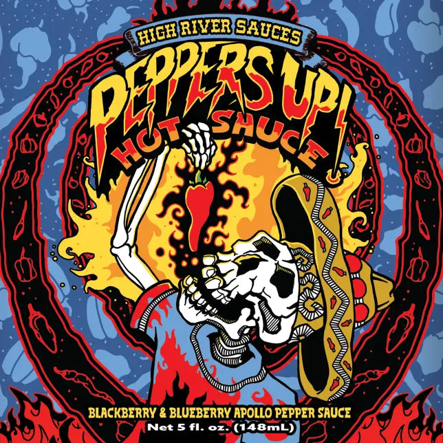 HIGH RIVER SAUCES | Peppers Up hot sauce